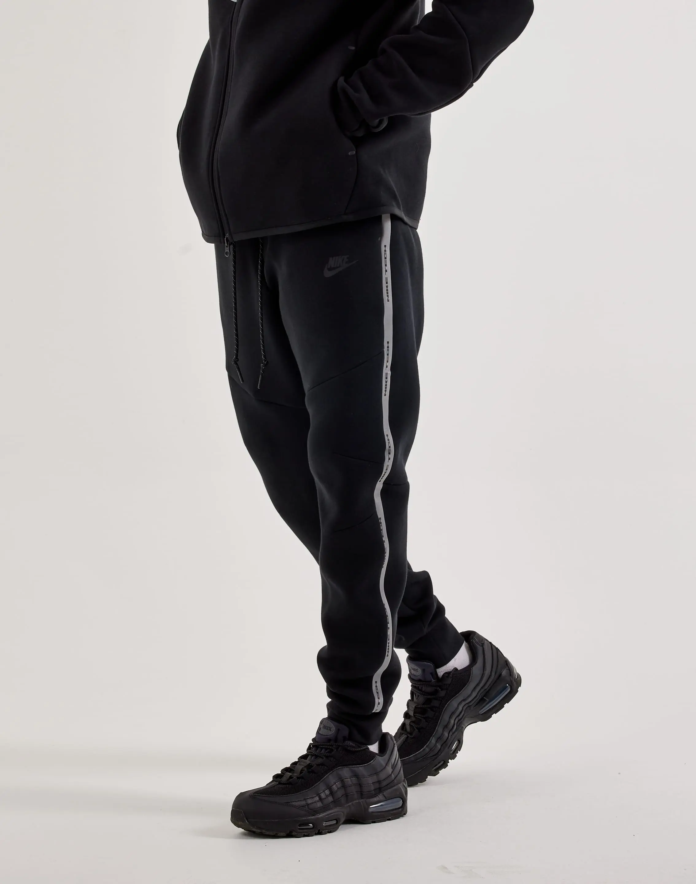 Mens Nike Reflective Tech Fleece Joggers Mens Nike Reflective Tech Fleece Joggers