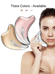 LED Microcurrent Gua Sha Sculpting Tool — Face Lifting Device