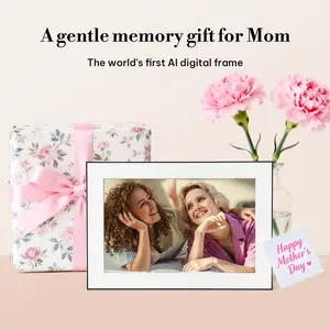 Homture Magic Frame - 10.1″ 1080P World's First AI Magic Digital Frame for Old Photo Restoration Unlimited Storage Instant Sharing Decor Full HD 1080P