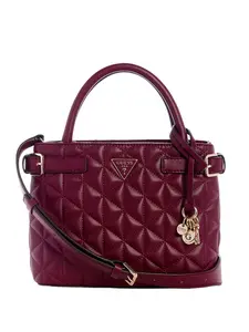 GUESS Female Paisleigh Quilted Small Satchel