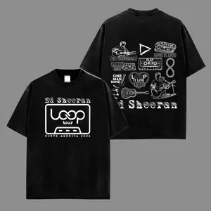 Ed "The Loop" Tour Tee #1, Sheeran 2026 New Album Music T-shirt, Loop Tour Merch, Unisex Y2K Cotton Tee, R&B Music Top, Graphic Tees, Concert Outfits