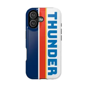 Thunder Phone Case, Magnetic Phone Case, Retro Phone Case, Basketball Gifts