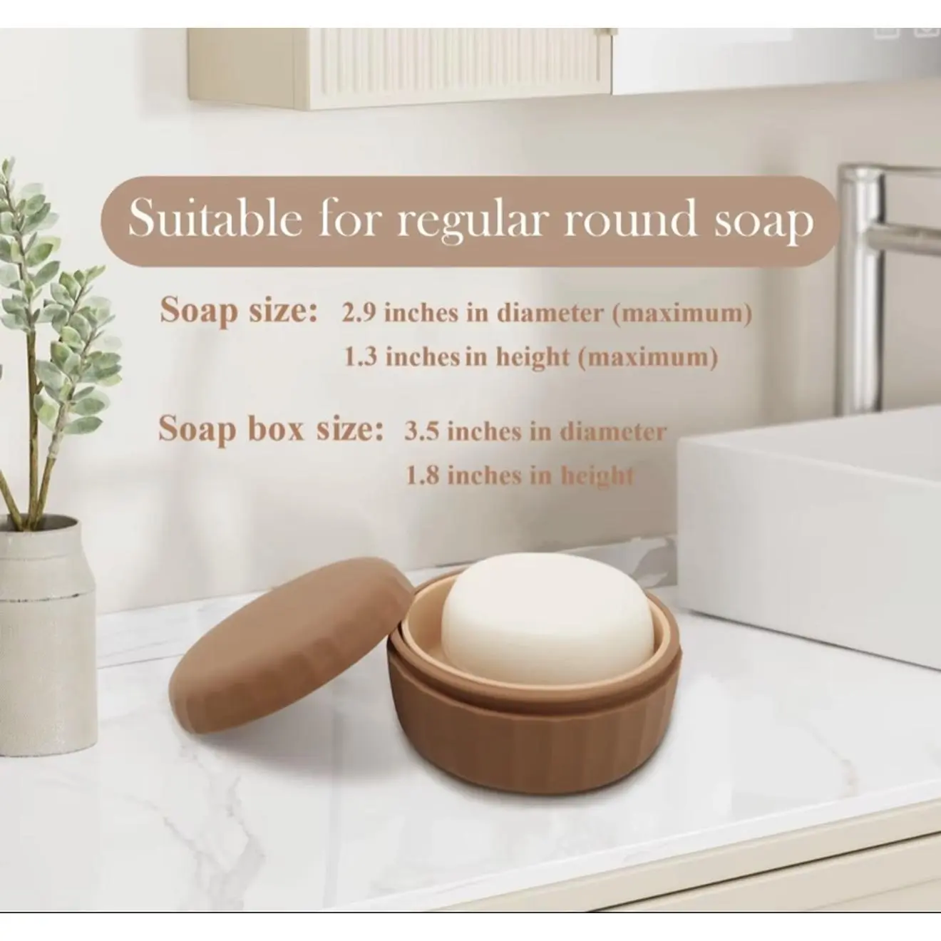travel soap box Three-in-one portable