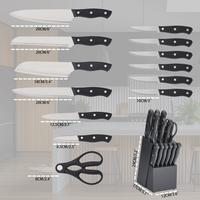 Black (solid wood blade holder)