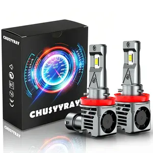 For Ford F150 2015 2016 2017 2018 2019 -2X H11 60W 6000K White LED Headlight Bulbs Low Beam
