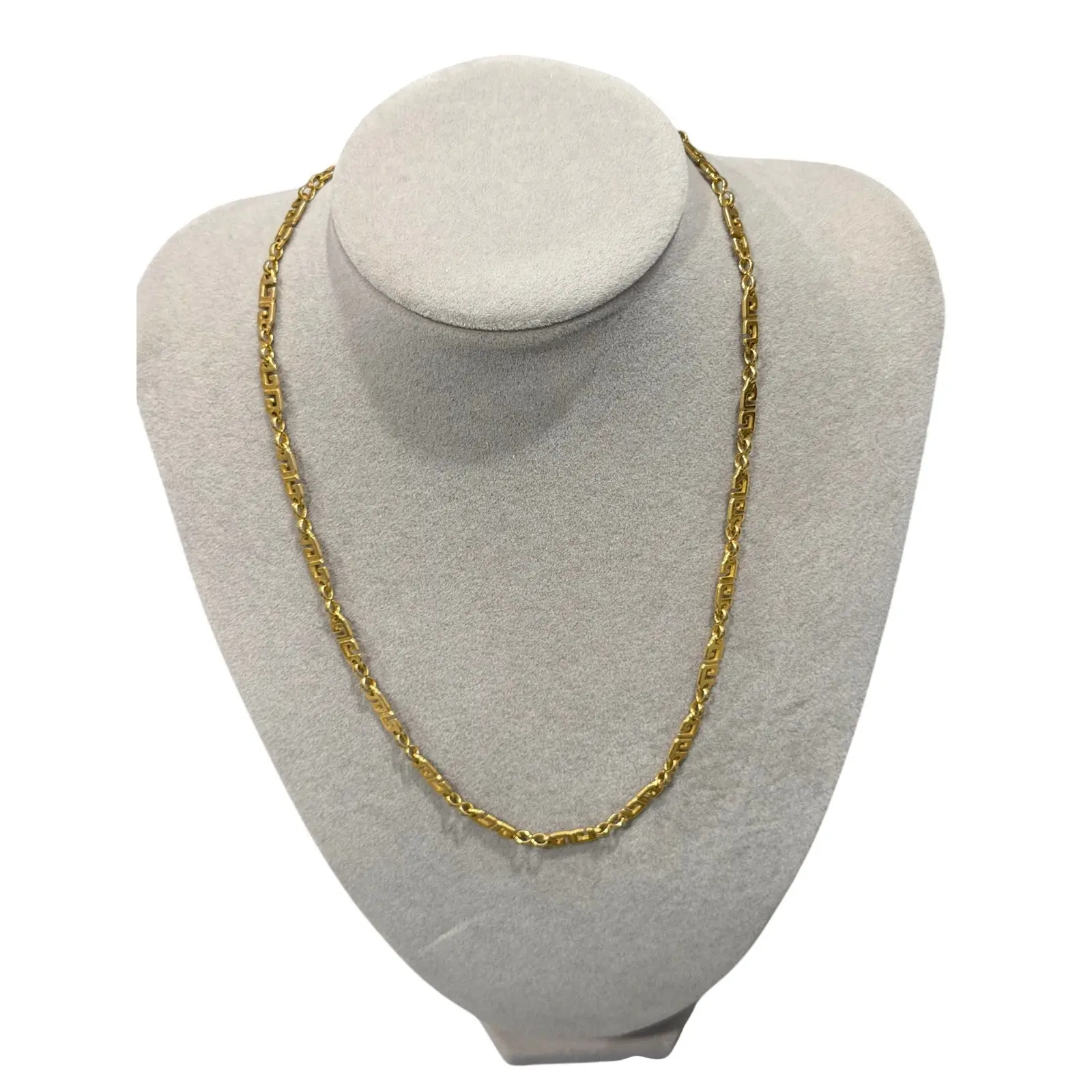Pre-owned Givenchy G Link Chain Necklace