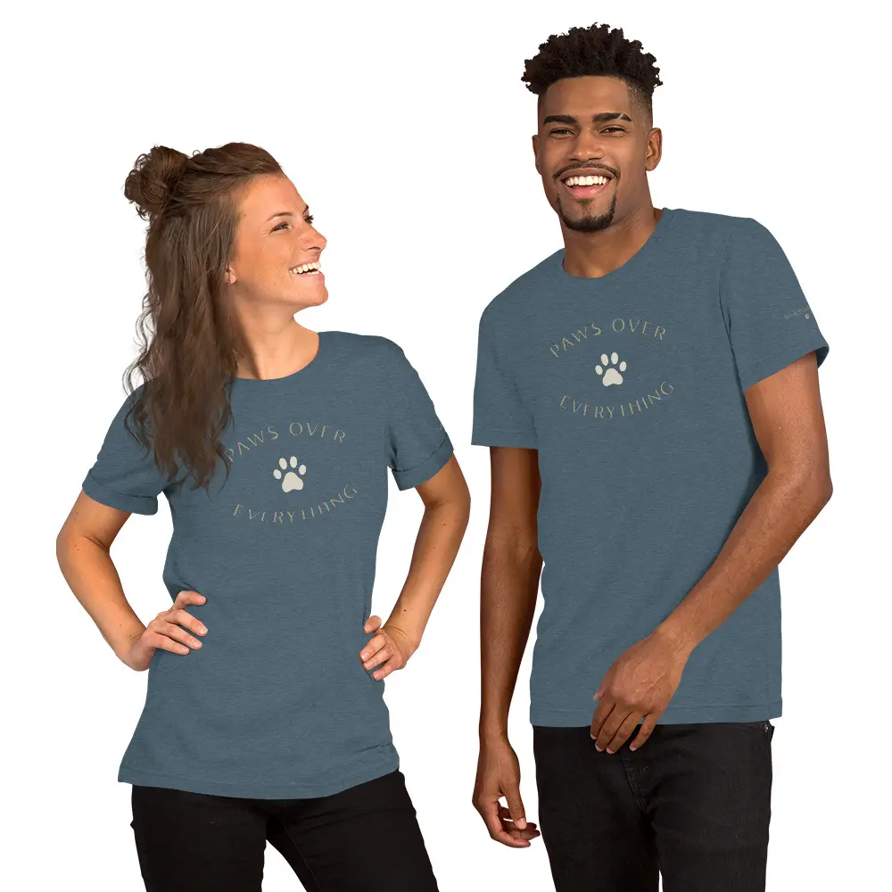Paws Over Everything Premium Tee | Tails & Whiskers Co.