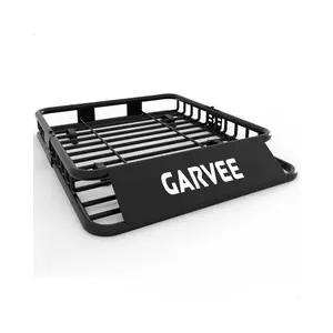 46 in x 36 in Universal Roof Rack Basket, 200 LBS Capacity Luggage Rack, Heavy Duty Rooftop Cargo Carrier, Car Top Luggage Holder Basket Heavy Duty for SUVs, Trucks, Vehicles