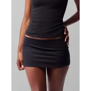 Women's Fashion Mini Skirts Solid Color Low Waist Short Skirts Summer Casual Bodycon Skirts Streetwear