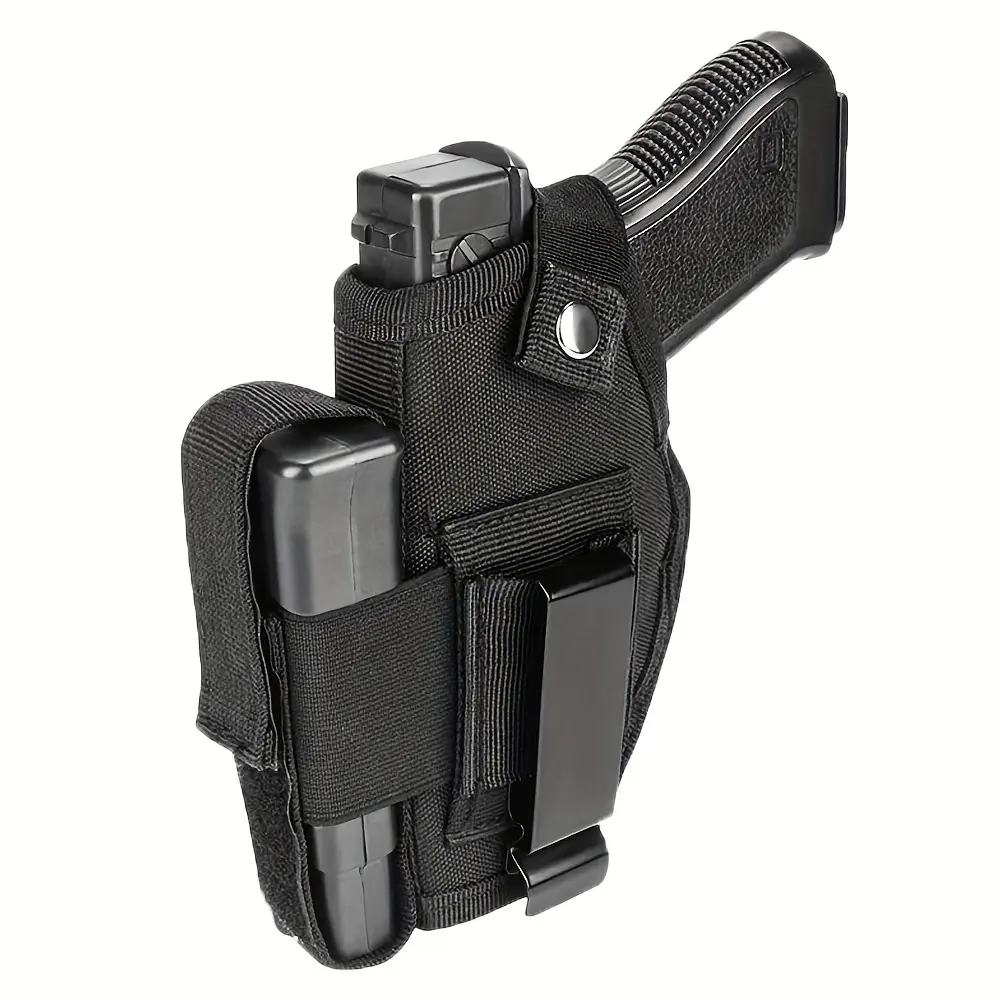 [Concealed Carrying Pistol Holster Bag] Unisex Holster, 9mm Pistol Holster, IWB/Owb Concealed Carrying Pistol Holster, with Cartridge Bag