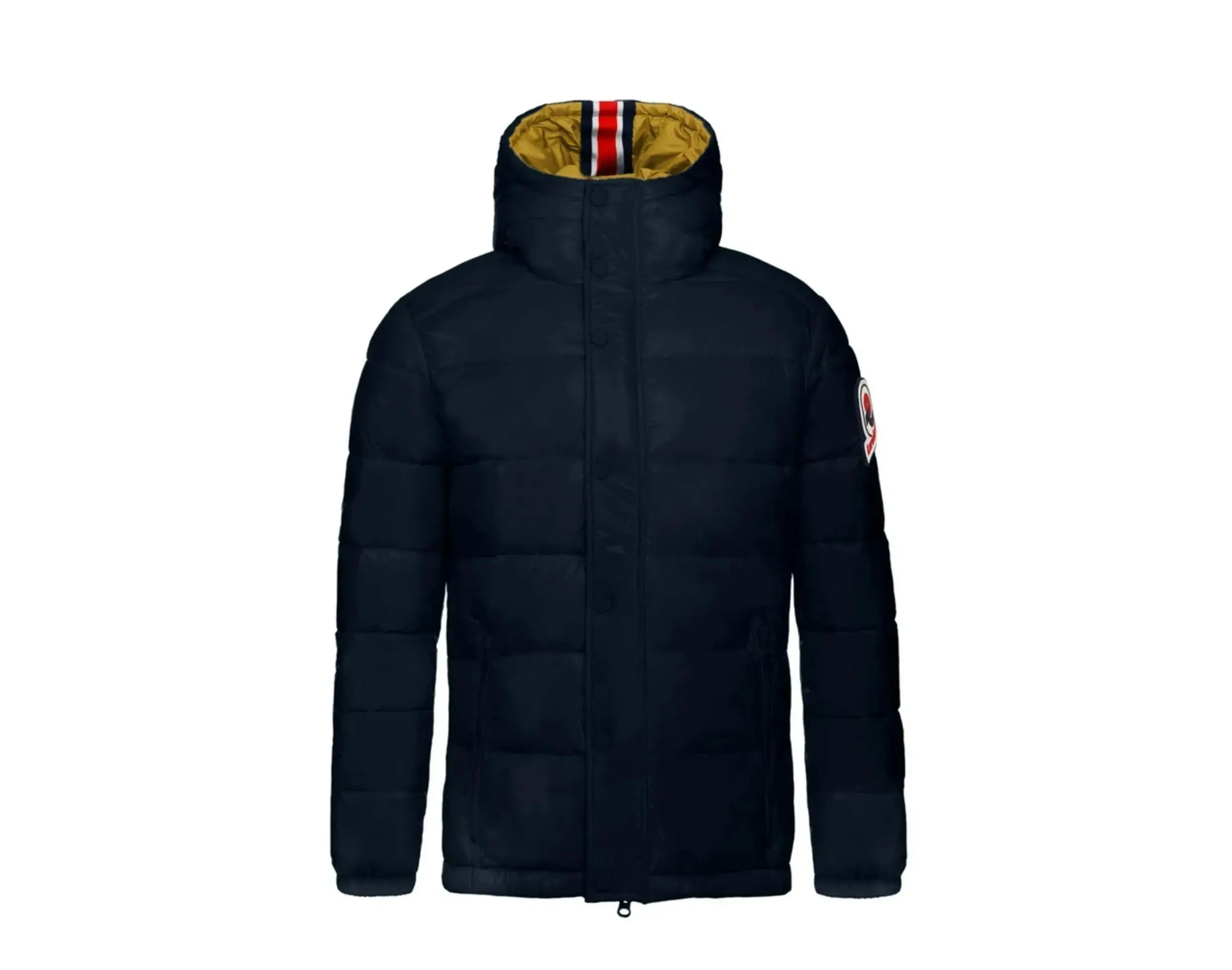 Invicta Oliver Contemporary Stylish Hooded Puffer Jacket in Navy | Men's