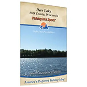 Deer Lake (Polk Co.) Fishing Map