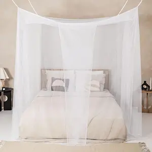 2 Pack Mosquito Net for Bed, Mosquiteros Cameros para Cuba Bed Canopies Netting Rectangular Mosquito Netting for Bedroom Camping Outdoor