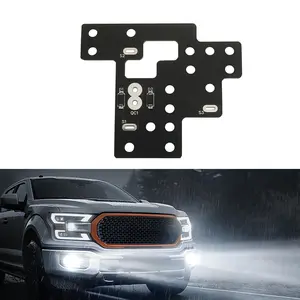 Car Performance All Lights On Module, 6 High Mod Module, Fog Lights High Low Beams & DRL Light On Simultaneously Fit for Chevy Silverado GMC Sierra 1500/2500/3500 Classic 2003-2007