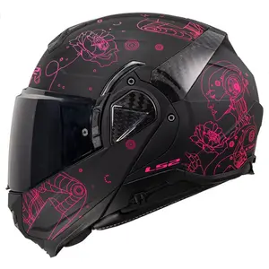 LS2 Advant II Sophia Modular Motorcycle Helmet With SunShield