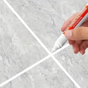 Ceramic Tile Bathroom Wall Floor Tile Gap Color Repair Anti-mildew Waterproof Whiteboard Color Repair Pen