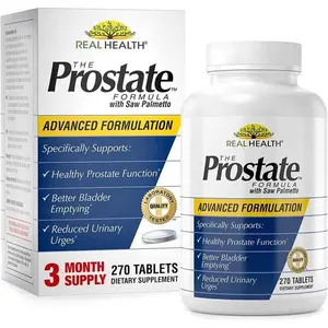 Prostate Health Supplement for Men with Saw Palmetto for Prostate Support, Urinary Comfort & Male Wellness, 270 Count