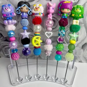 Rainbow Brite Beaded Pens & Weeding Tools