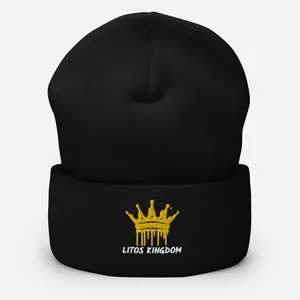LK Yellow crown beanie