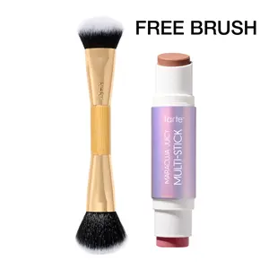tarte maracuja juicy multi-stick + brush - double-ended cream blush & bronzer stick tarte maracuja juicy multi-stick + brush - double-ended cream blush & bronzer stick