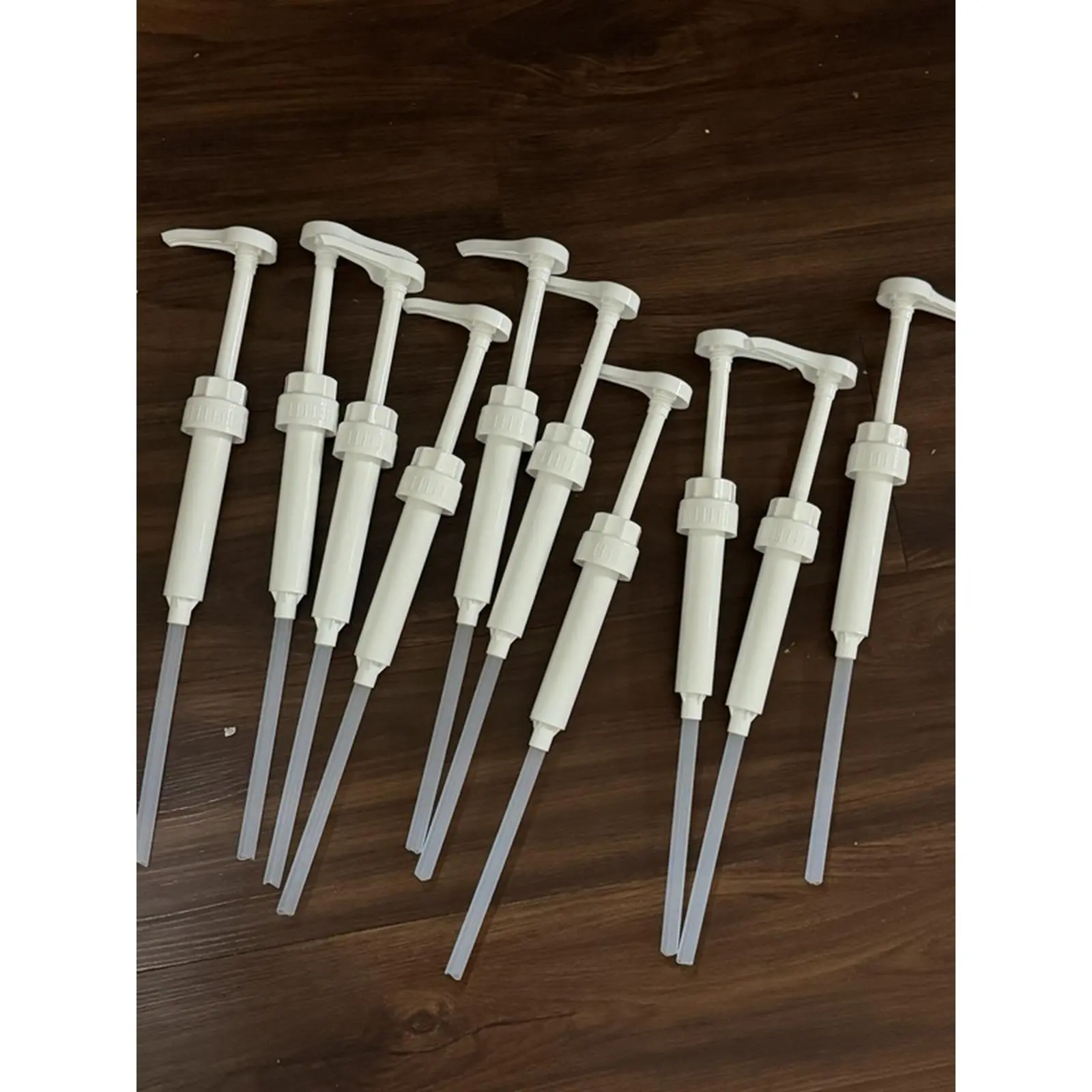 5 Gallon Detergent Pumps - White Plastic Dispenser for Household Cleaning Supplies