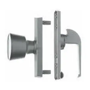 Hampton - Wright Products V670 Universal Knob Latch-Aluminum- 0.75 - 3 In.