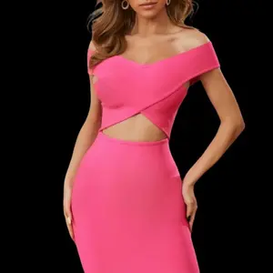 Off the shoulder bodycon dress