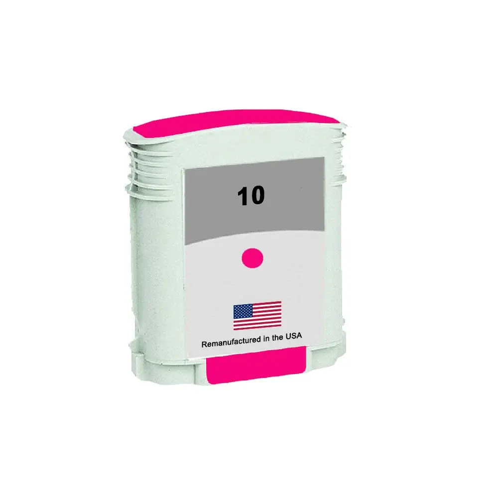U.S. Remanufactured for HP 10 (C4843) Magenta Ink Cartridge
