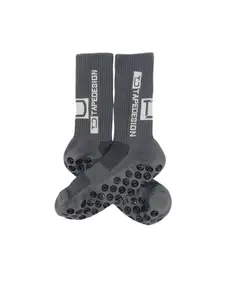 Men's Mid-Calf Socks, Anti-Slip Silicone Football Sports Socks, Track Socks, Marathon Running, Thickened Professional Socks, Comfortable Soft, All-Season
