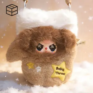 Phone Crossbody Pouch v1  ，Bunny Plush Dolls，Soft Furry Collectibles，Backpack or clothing decoration，Stuffed Animal