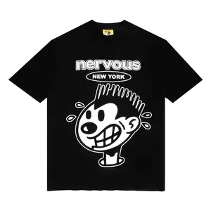 Nervous Highlight T-Shirt (Jet Black)