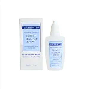SASSYTIP Cuticle Remover Cream – Cucumber Scented Nail Prep Cream for Dead Skin Removal | Hands & Feet | 30ml