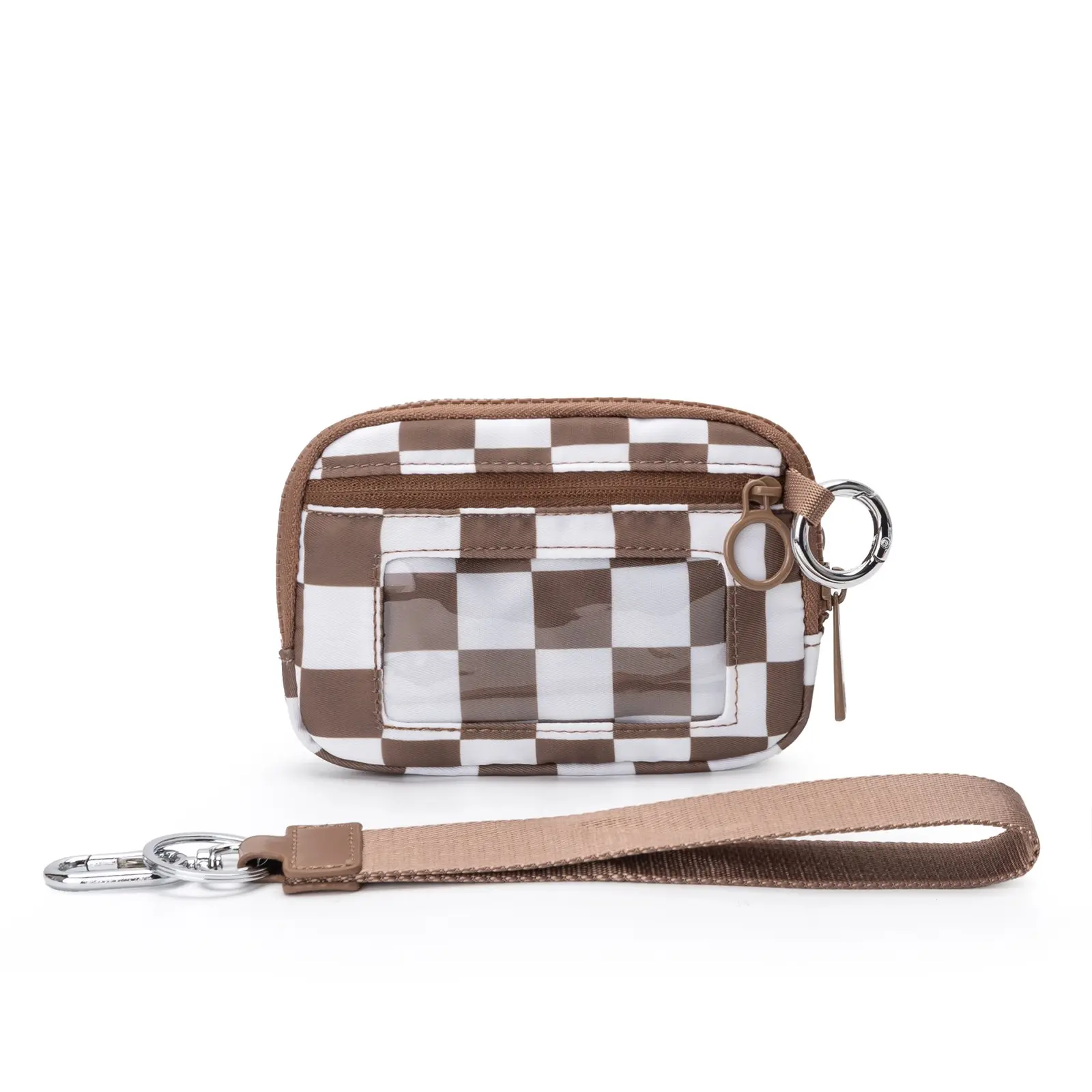 brown checkered