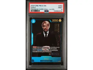 2024 One Piece Premium Card Collection Live Action Edition Sanji #P-050 PSA 9