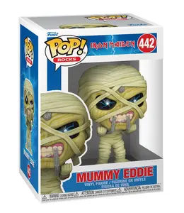 Funko Pop Rocks - Iron Maiden Mummy Eddie #442 Figure w/ Protector
