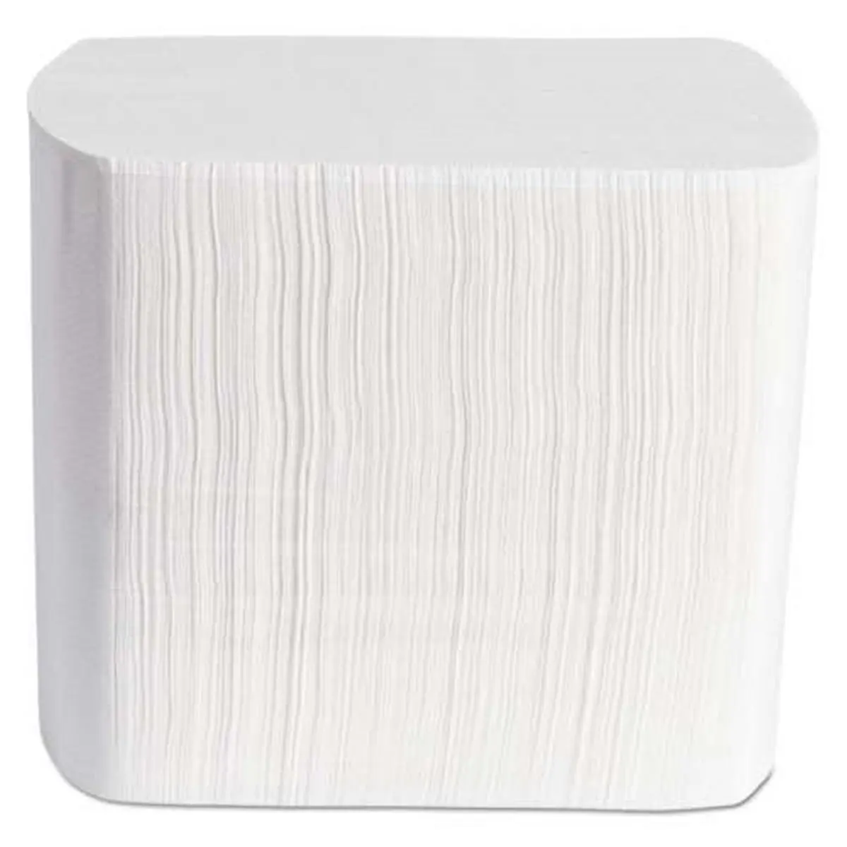 212 MAIN Absorbent 2-Ply Interfolded White Dispenser Napkins, 6.5 x 8.25 in, 500 per Pack, 12-Pack, Two-Ply