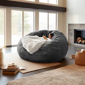 BigBoy Giant Lux Bean Bag - 7ft x 7ft, Cloud-Like Comfort