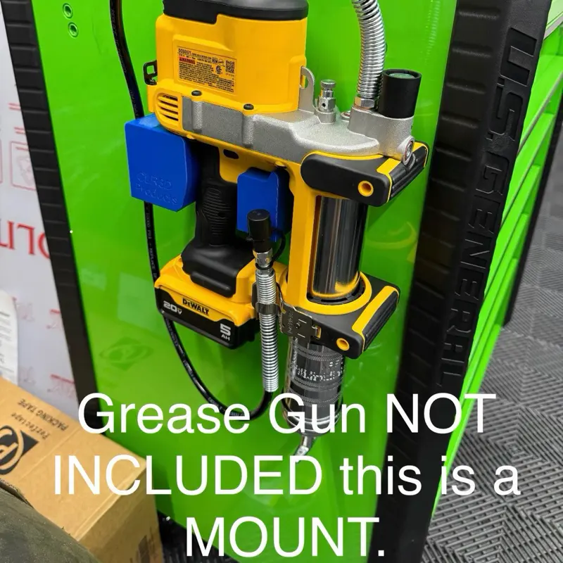 Dewalt DCGG571B 20v Grease Gun Holder CLR-DW571 Dewalt DCGG571B 20v Grease Gun Holder CLR-DW571