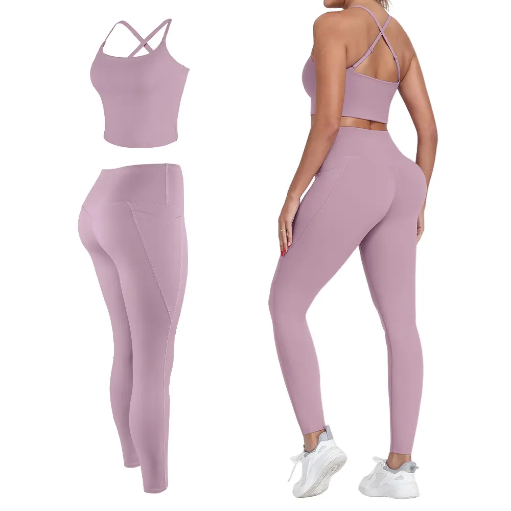 2-Piece Set - Bra+Legging - Lalic