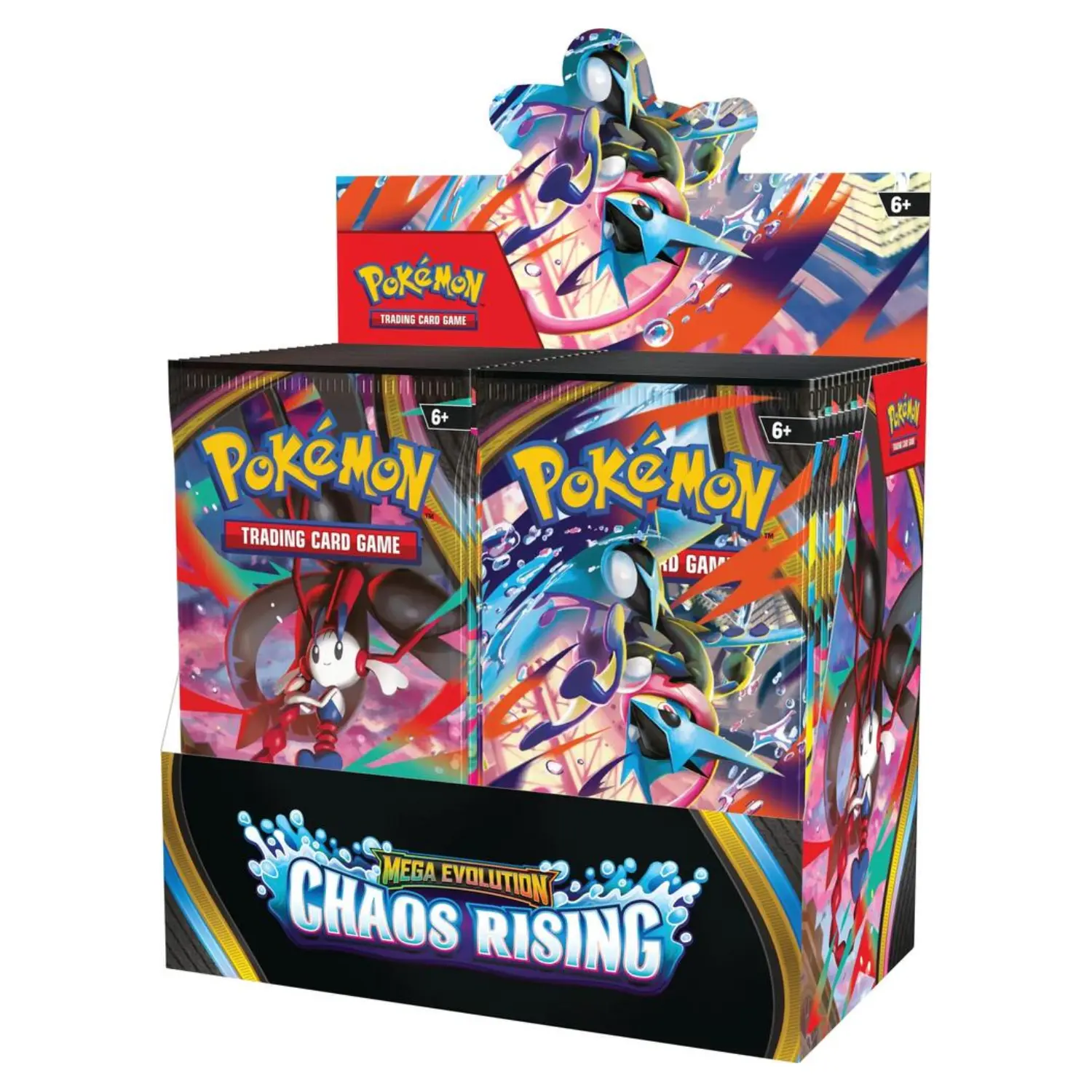 Pokémon Trading Card Chaos Rising Booster Box Mega Evolution English Sealed