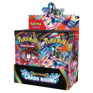 Pokémon Trading Card Chaos Rising Booster Box Mega Evolution English Sealed