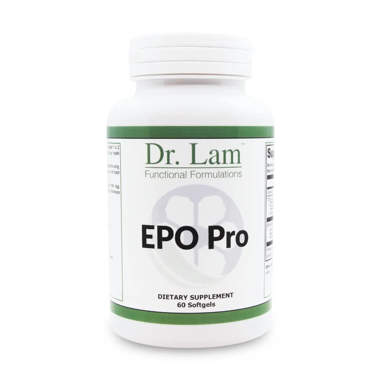 Dr. Lam EPO Pro – Evening Primrose Oil Supplement for Skin, Hair & Hormonal Support | 60 Softgels