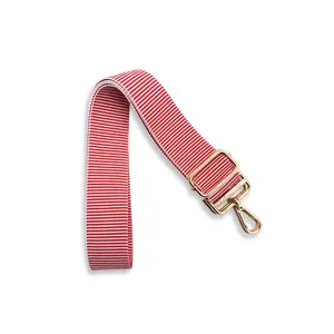 Delaney Striped Adjustable Bag Strap