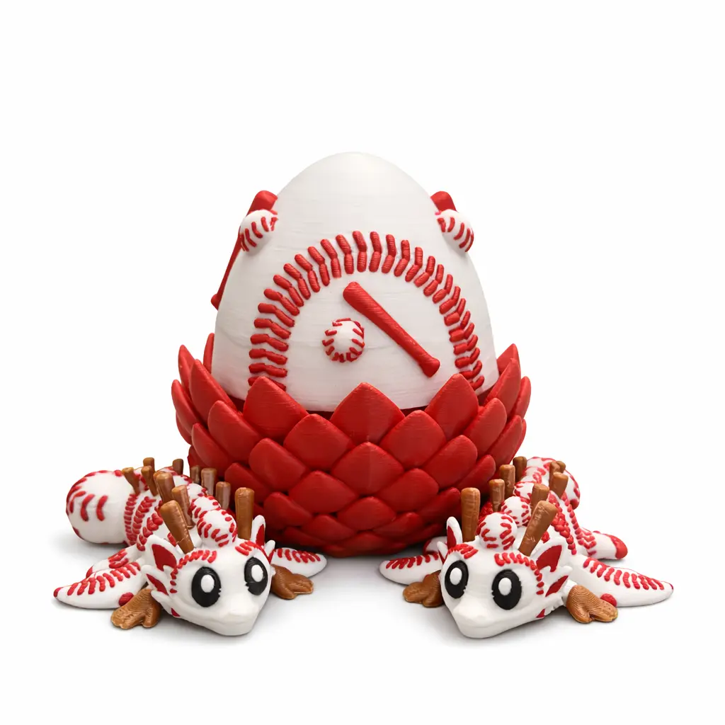 Baseball Dragon & Egg