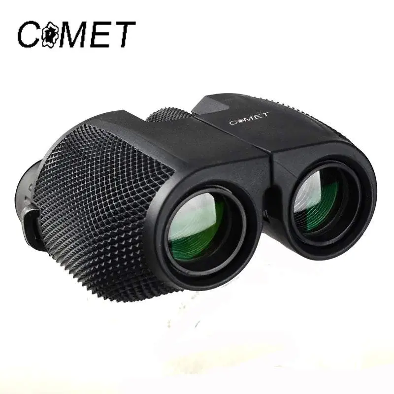 Comet 10X25 HD All-optical Green Film Waterproof Binoculars