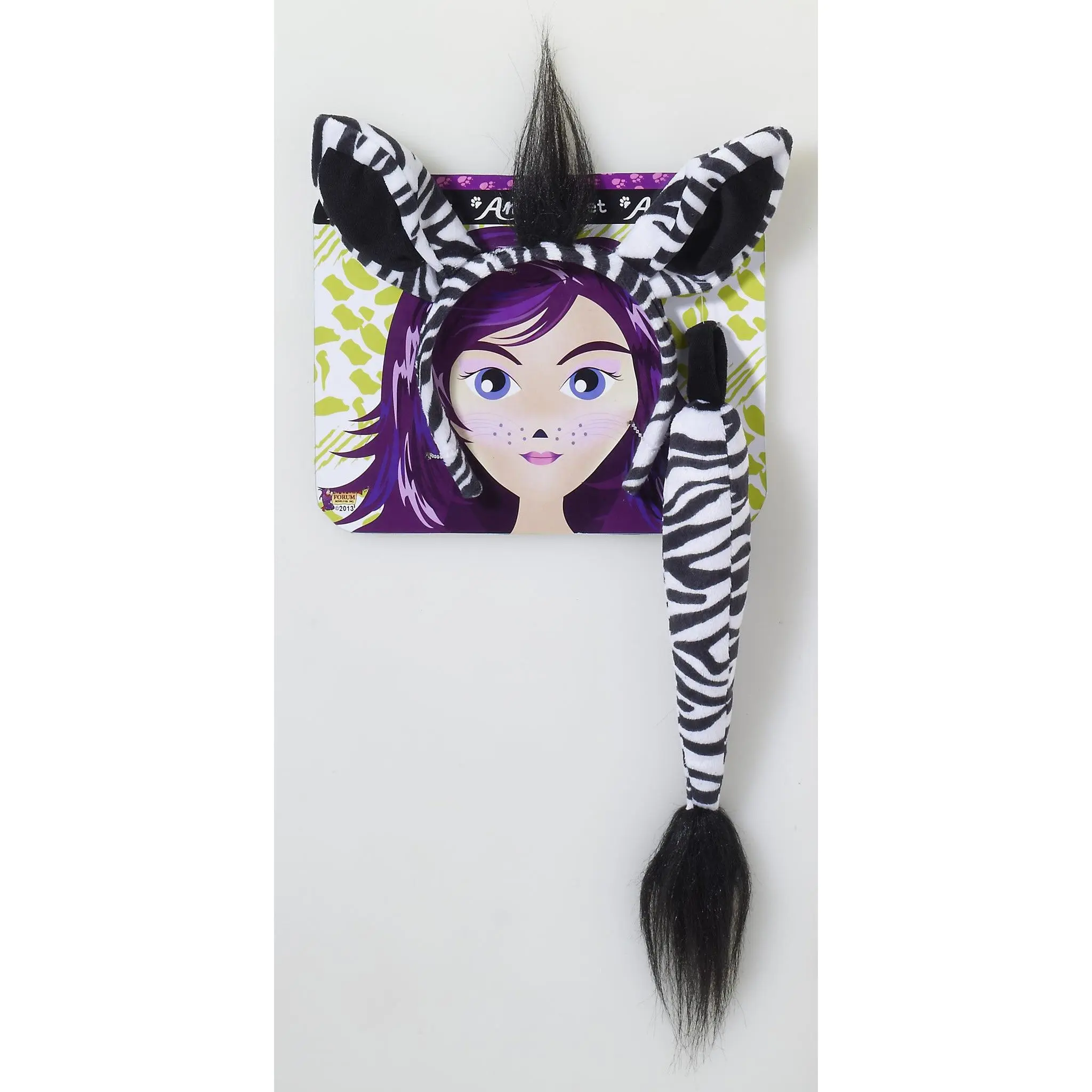 Zebra Ears & Tail