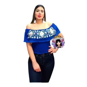 Blusa Campesina Elástico - Black Top, Plain Design, Stylish Casual Wear, Ideal for Everyday Wear - Shirts