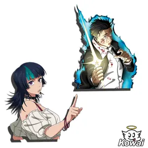 JJK2 Stickers for Car, Laptop flasks etc, Water-proof and UV-resistant, 5 Inches Tall, 4oz weight