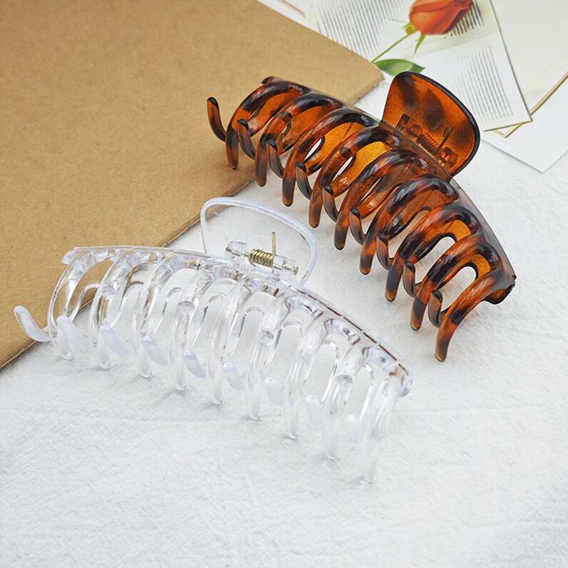 Misstoo High Quality Acrylic Non-slip Hair Clips Back Of Head Plate Hair Grab Clips Girls Hair Clips