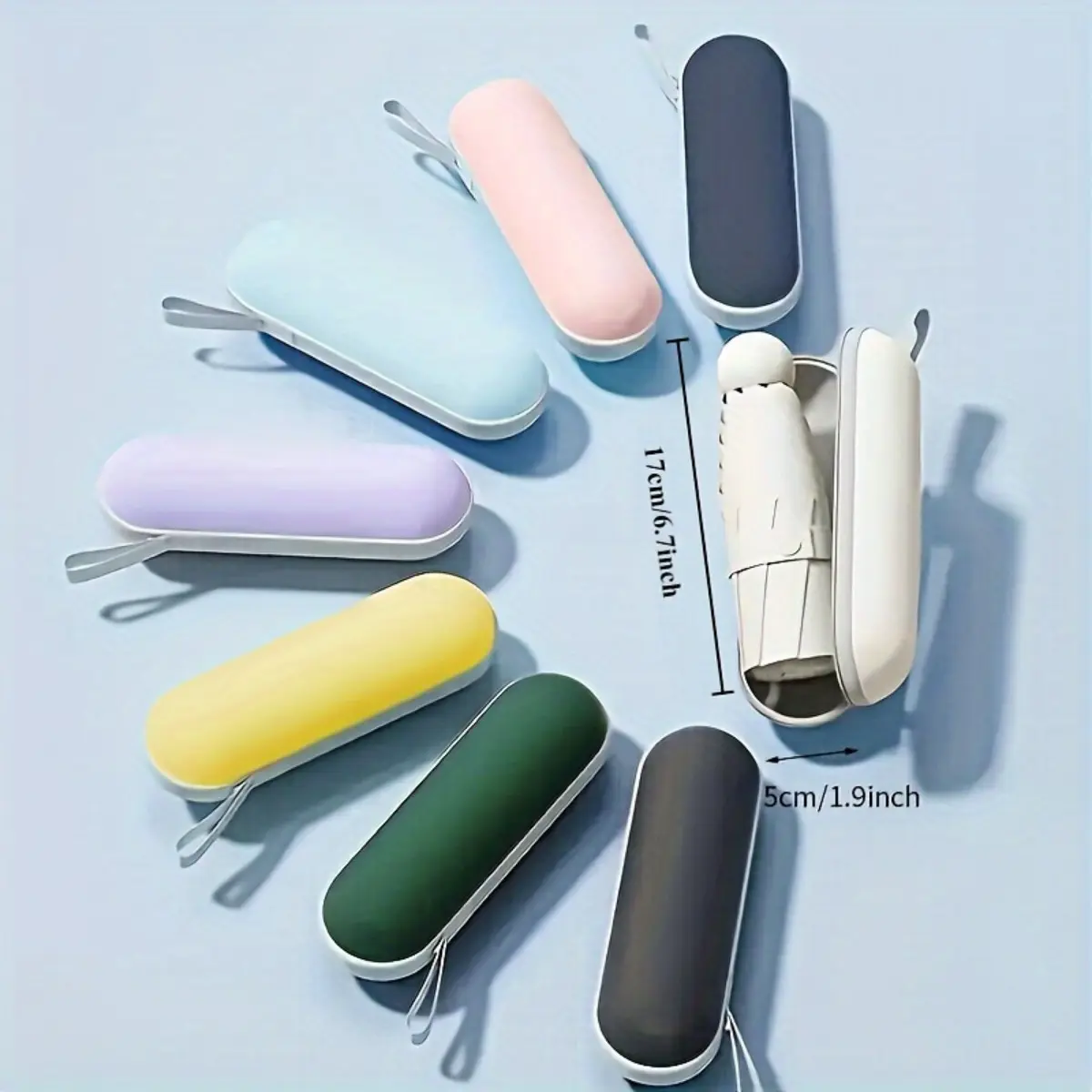Rolls Royce Mini Sun Umbrella Portable Pocket Rain UV Protection Capsule Parasol for On-the-Go Sun & Rain Shade